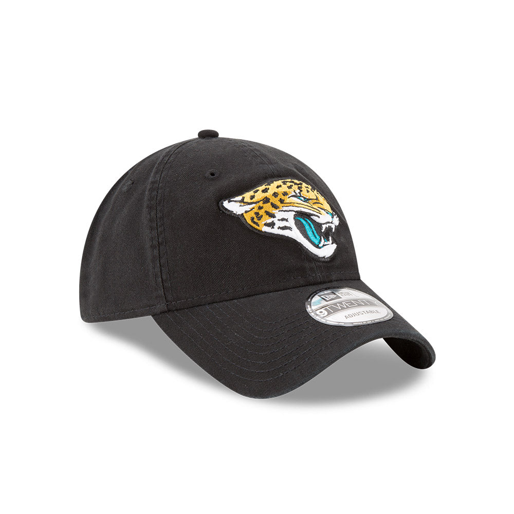 New Era NFL Men's  Jacksonville Jaguars Core Classic 9TWENTY Adjustable Hat Black