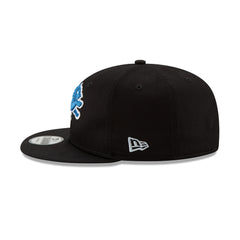 New Era NFL Men's Detroit Lions Basic Logo 9Fifty Snapback Hat Black