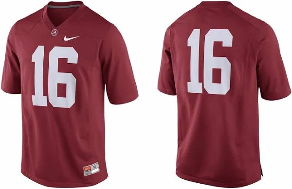 Nike Alabama Crimson Tide #16 Replica Football Jersey