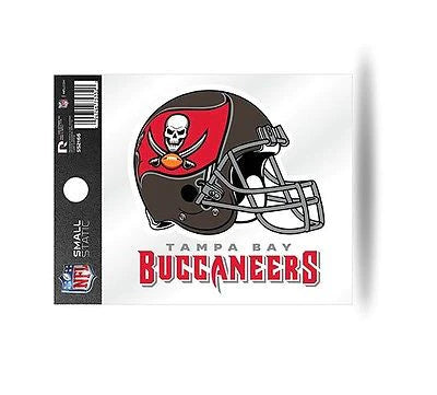 Rico NFL Tampa Bay Buccaneers Helmet Logo Static Cling Auto Decal Car Sticker Small SS