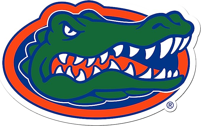 Siskiyou NCAA Florida Gators Medium Team Color Auto Decal