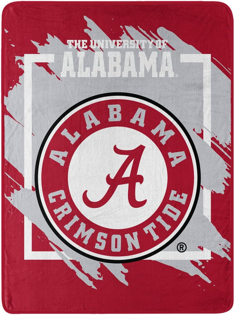 The Northwest Company NCAA Alabama Crimson Tide Micro Raschel Super Plush Throw
