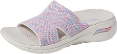 Skechers Women's Go Walk Arch Fit-Sweet Bliss Slide Sandal