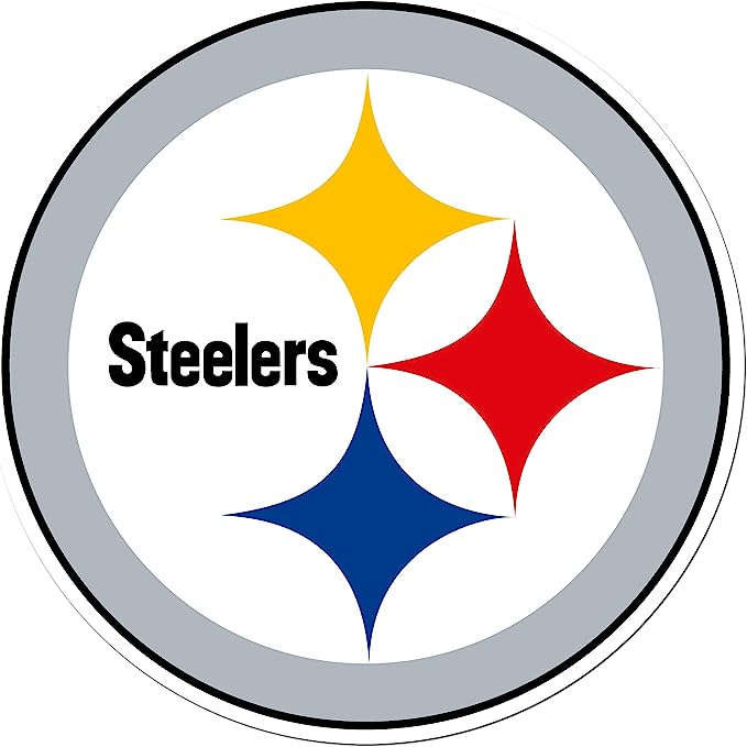 Siskiyou NFL Pittsburgh Steelers Medium Team Color Auto Decal
