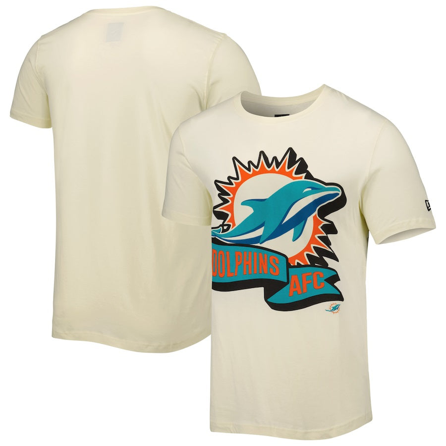 New Era NFL Men's Miami Dolphins Sideline Chrome T-Shirt X-Large