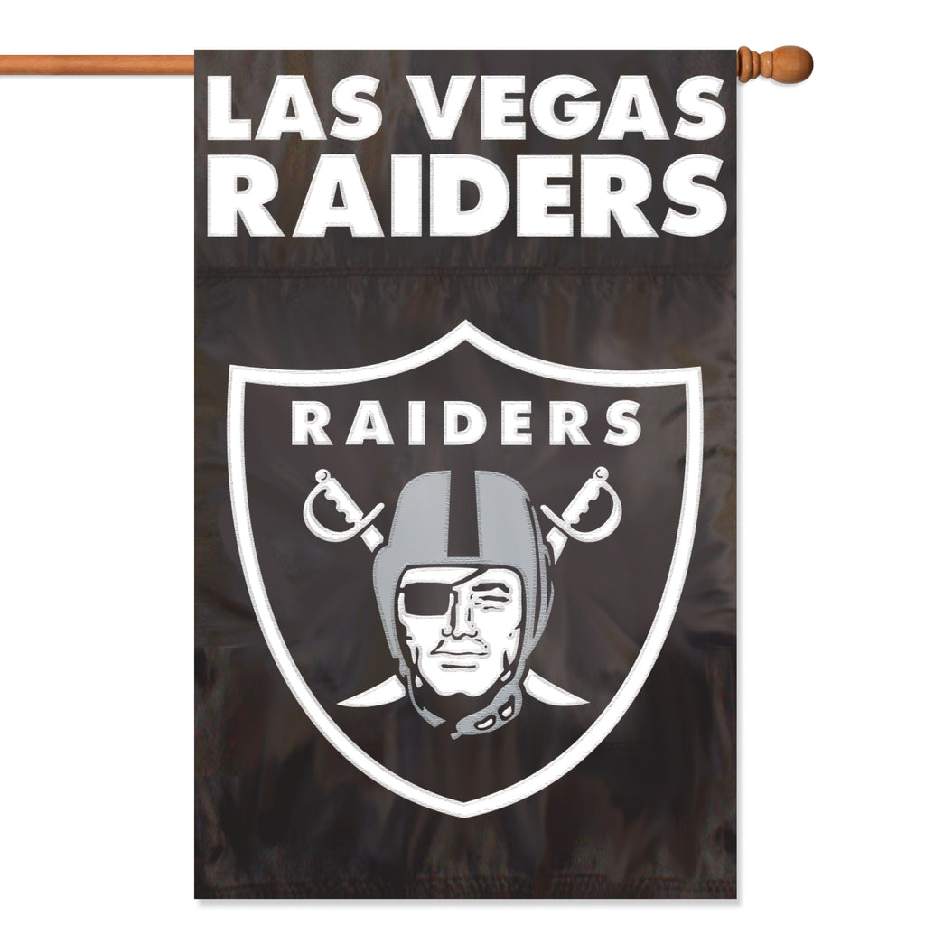 Party Animal NFL Las Vegas Raiders Premium Banner Flag 44” x 28”