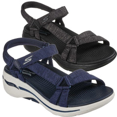 Skechers Women's Go Walk Arch Fit ELITE Quarter Strap Sandal