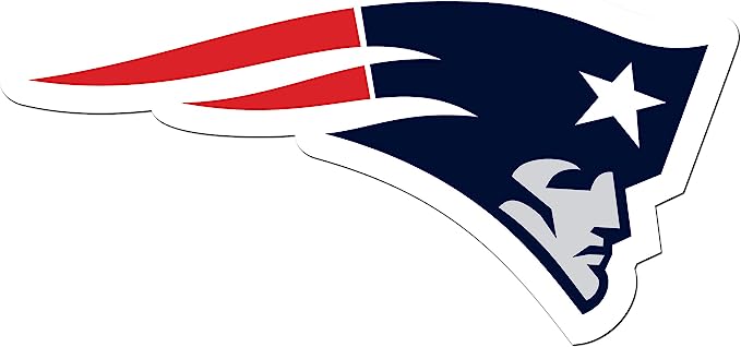 Siskiyou NFL New England Patriots Medium Team Color Auto Decal