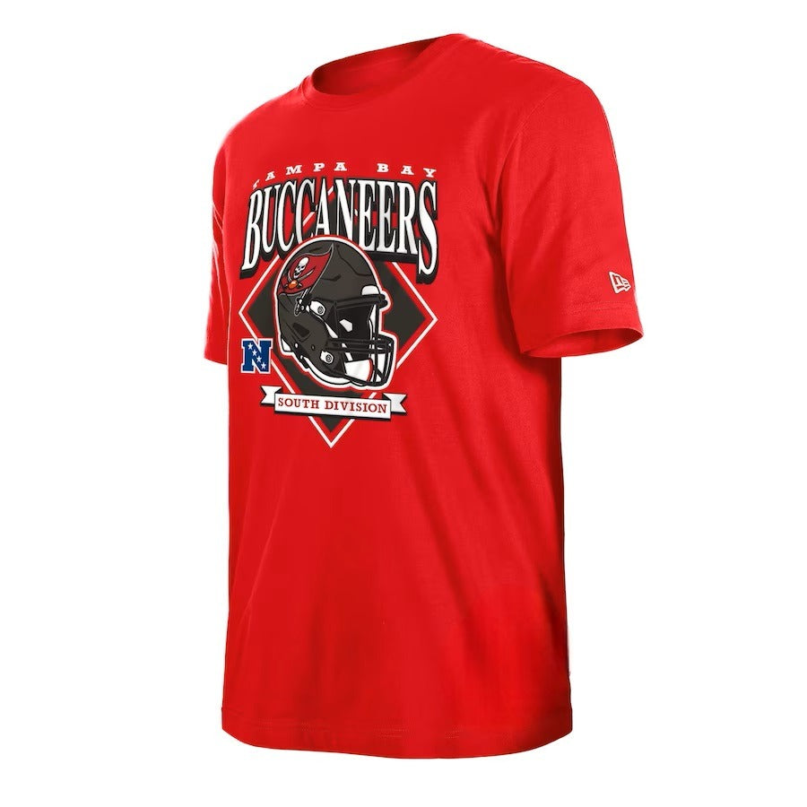 New Era NFL Men’s Tampa Bay Buccaneers Team Logo Division T-Shirt