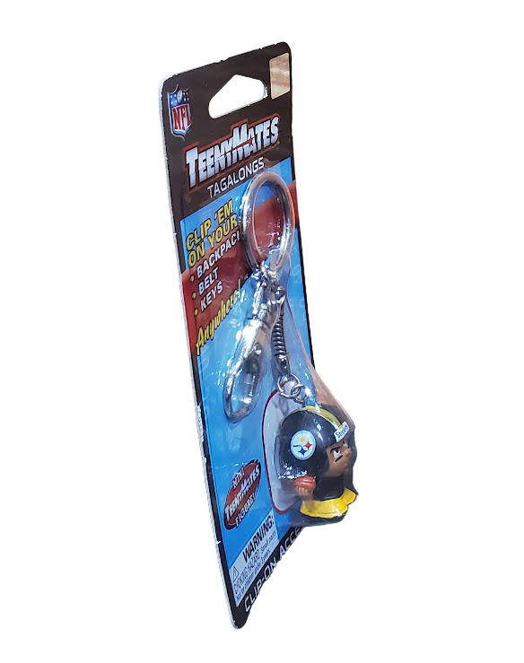 Party Animal NFL Pittsburgh Steelers TeenyMate Tagalongs Keychain