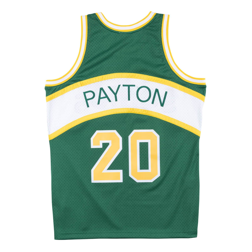 Gary Payton Seattle SuperSonics Mitchell & Ness 1995-96 Hardwood Classics  Swingman Jersey - Green