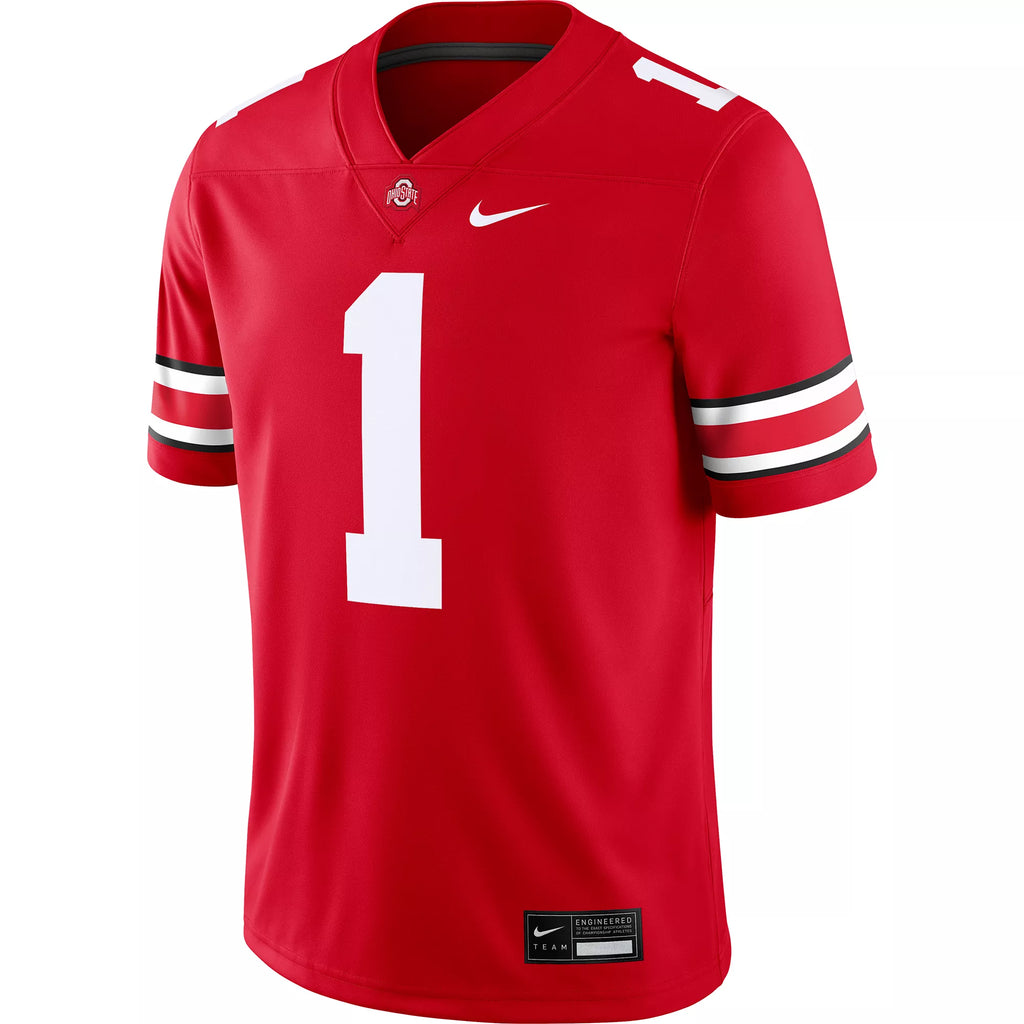 Nike NCAA Men's Ohio State Buckeyes #1 Football Replica Jersey