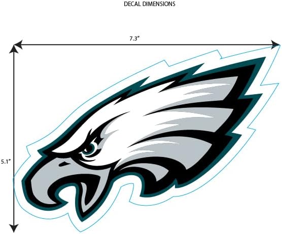 Siskiyou NFL Philadelphia Eagles Medium Team Color Auto Decal