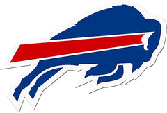 Siskiyou NFL Buffalo Bills Medium Team Color Auto Decal