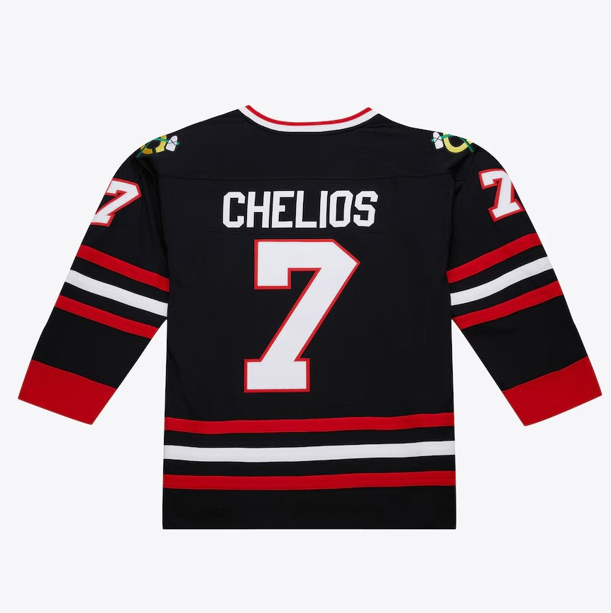 Mitchell & Ness NHL Men's Chris Chelios Chicago Blackhawks 1997/98 Power Play Player Jersey