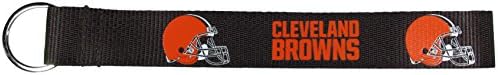 Siskiyou Sports NFL Cleveland Browns Unisex Lanyard Key Chain