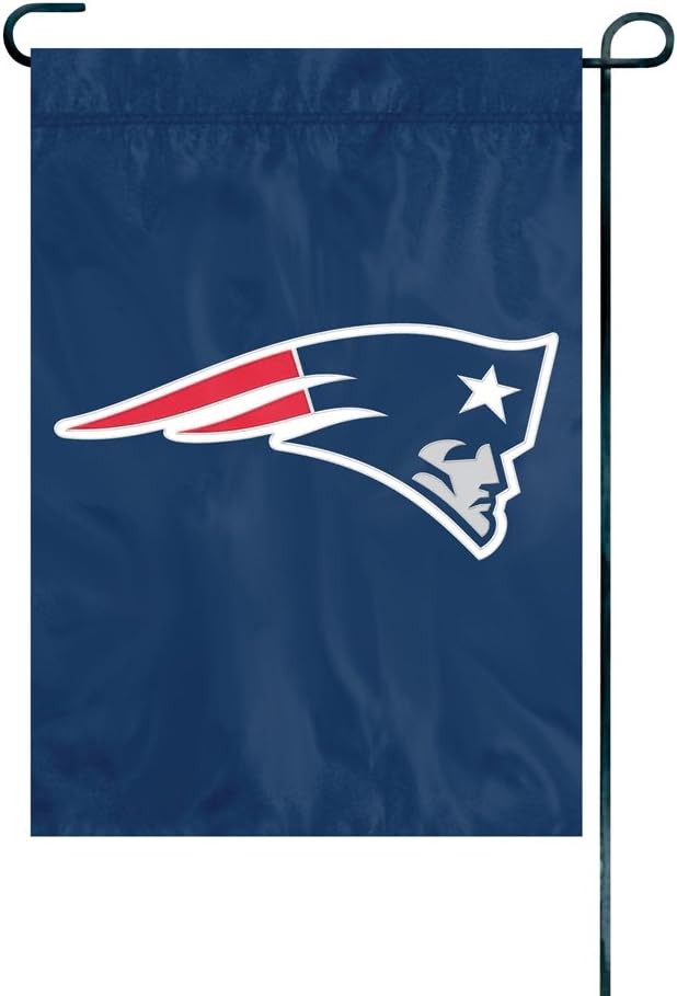 Party Animal NFL New England Patriots Garden Flag Full Size 18x12.5
