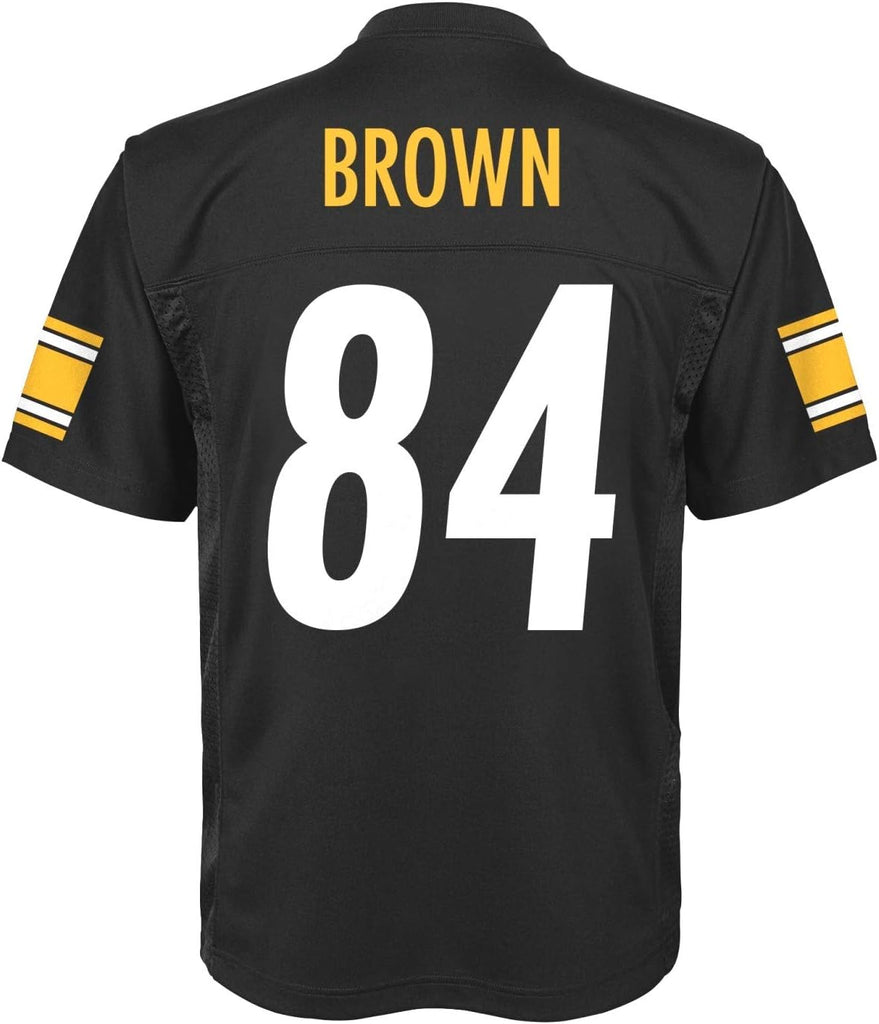 Outerstuff NFL Youth #84 Antonio Brown Pittsburgh Steelers Performance Fashion Jersey