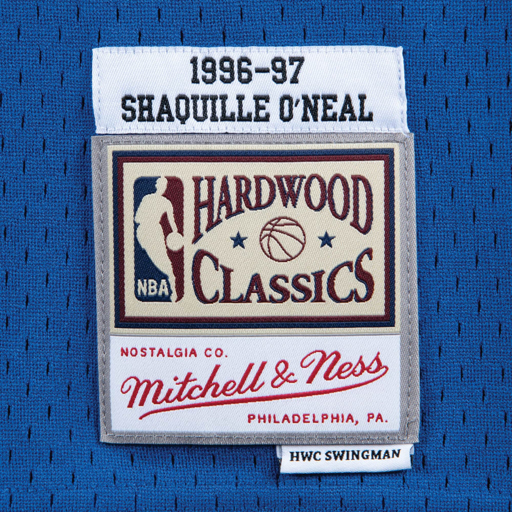HOT Shaquille O'Neal Orlando Magic Mitchell & Ness 199697 Hardwood