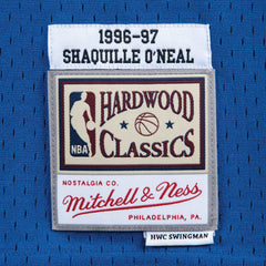 Mitchell & Ness NBA Men's Los Angeles Lakers Shaquille O'Neal 1996-97 Hardwood Classics Swingman Alternate Jersey
