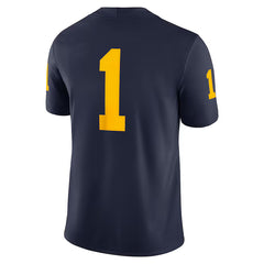 Jordan Brand NCAA Men's Michigan Wolverines #1 Football Replica Jersey