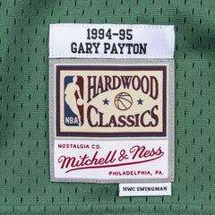 Mitchell & Ness NBA Men's Seattle SuperSonics Gary Payton 1994-95 Hardwood Classics Swingman Revolution Jersey