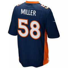 Nike NFL Youth #58 Von Miller Denver Broncos Game Jersey