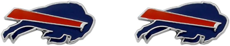 Aminco NFL Women's Buffalo Bills Post Stud Earrings