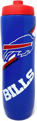 Party Animal NFL Buffalo Bills Squeezy Water Bottle 32 oz