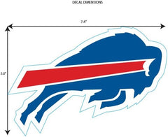 Siskiyou NFL Buffalo Bills Medium Team Color Auto Decal