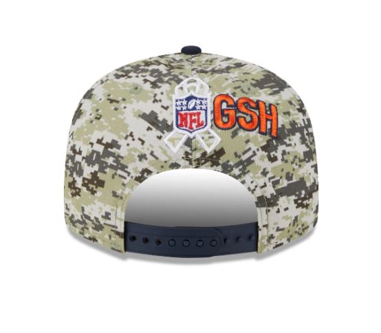 New Era NFL Men's Chicago Bears 2023 Salute To Service 9FIFTY Snapback Hat OSFA