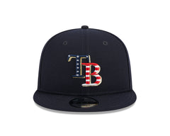 New Era MLB Men's Tampa Bay Rays 2023 Fourth of July 9FIFTY Snapback Adjustable Hat