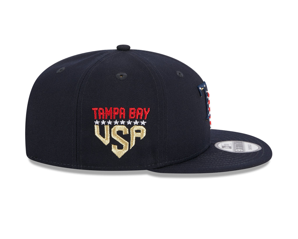 New Era MLB Men's Tampa Bay Rays 2023 Fourth of July 9FIFTY Snapback Adjustable Hat