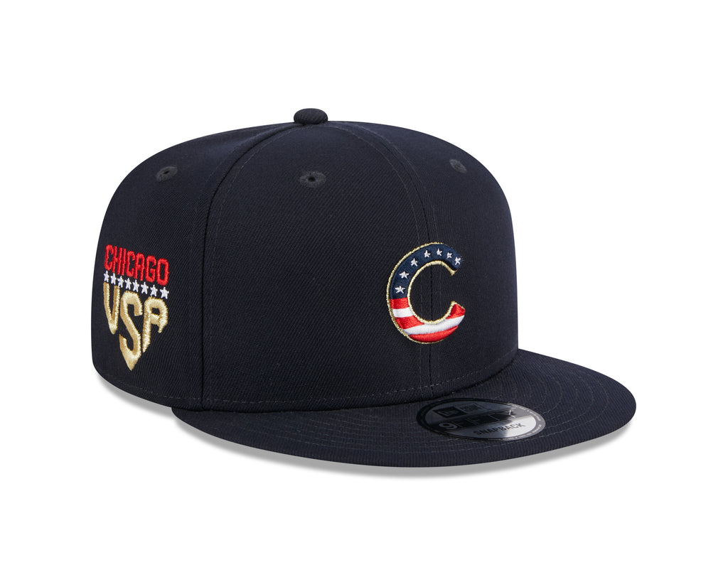 New Era MLB Men's Chicago Cubs 2023 Fourth of July 9FIFTY Snapback Adjustable Hat
