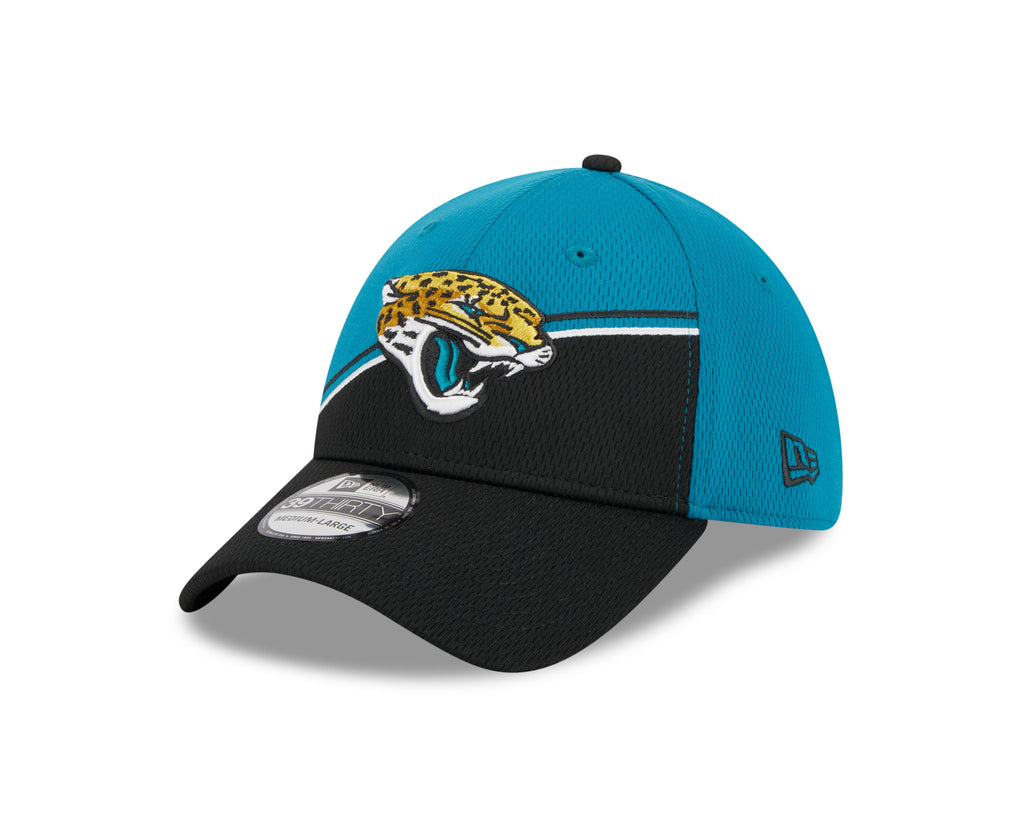 New Era NFL Men's Jacksonville Jaguars 2023 NFL Sideline 39THIRTY Flex Hat