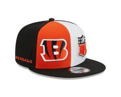 New Era NFL Men's Cincinnati Bengals 2023 Sideline 9FIFTY Snapback Hat Adjustable