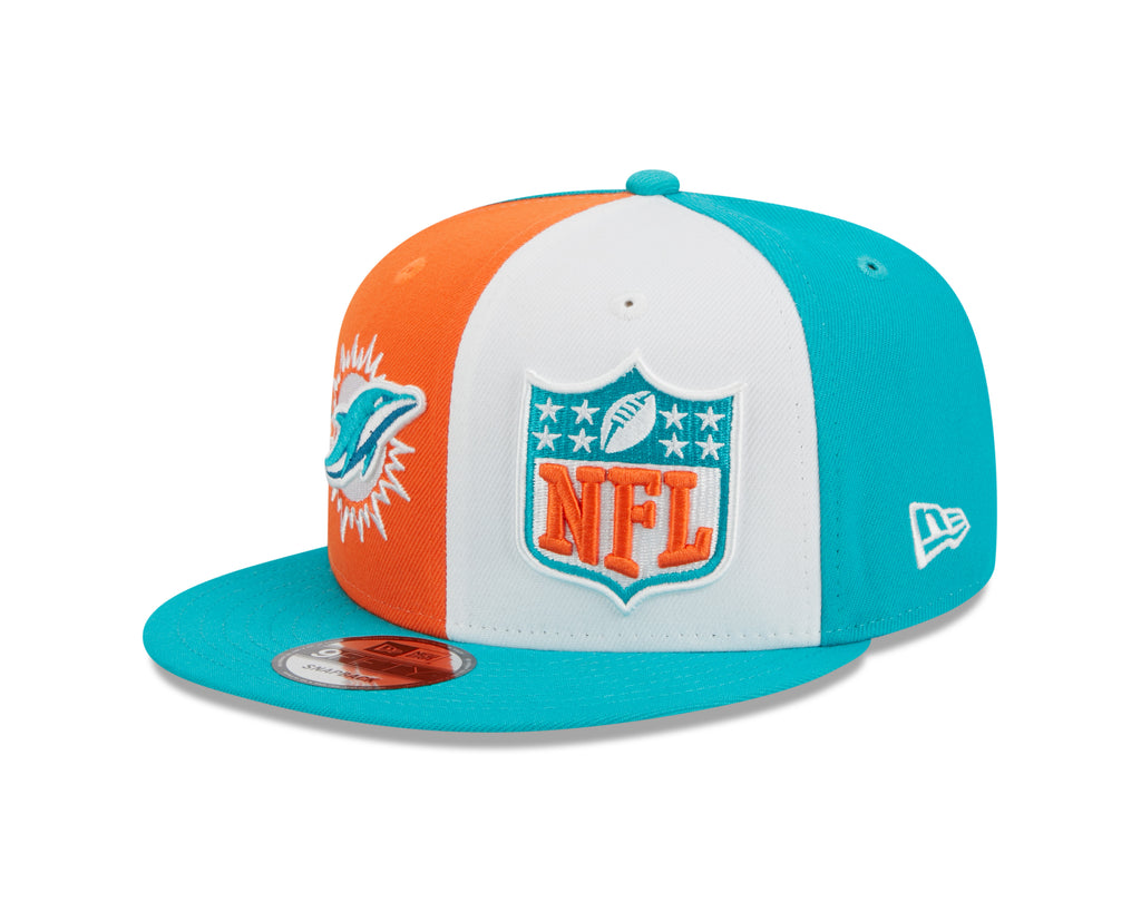 New Era NFL Men's Miami Dolphins 2023 Sideline 9FIFTY Snapback Hat Adjustable