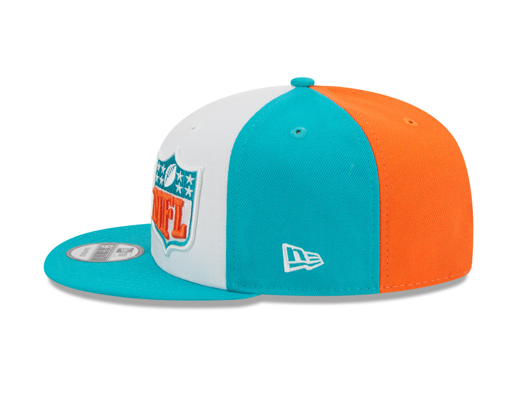 New Era NFL Men's Miami Dolphins 2023 Sideline 9FIFTY Snapback Hat Adjustable