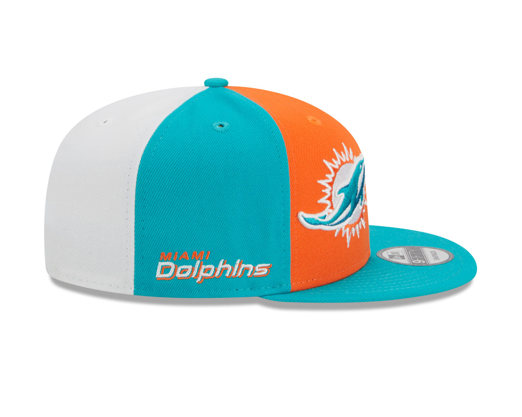 Miami Dolphins NFL 2023 Sideline New Era 9Fifty Snapback Team Cap