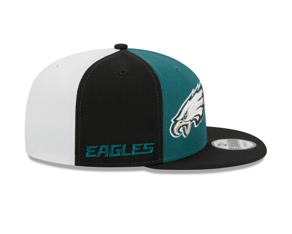 New Era NFL Men's Philadelphia Eagles 2023 Sideline 9FIFTY Snapback Hat Adjustable