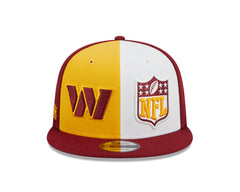 New Era NFL Men's Washington Commanders 2023 Sideline 9FIFTY Snapback Hat Adjustable