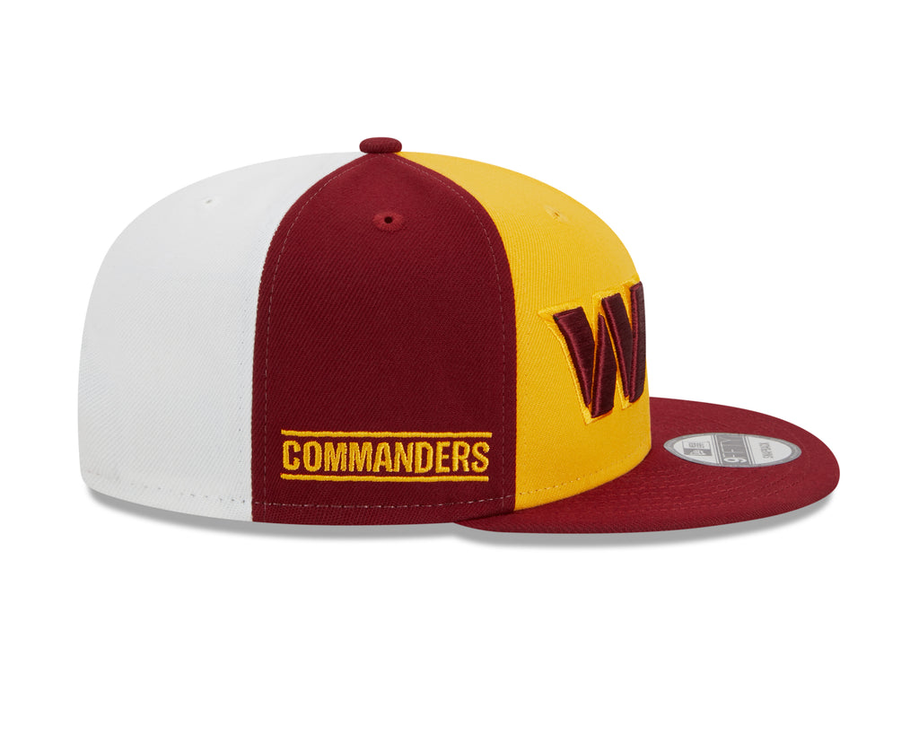 New Era NFL Men's Washington Commanders 2023 Sideline 9FIFTY Snapback Hat Adjustable