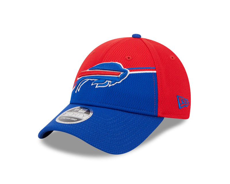 Buffalo Bills New Era 2023 Sideline 9FORTY Hat Adjustable Hat Blue