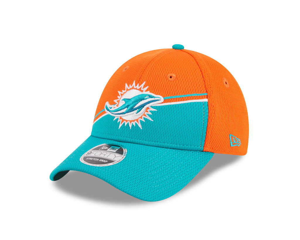 New Era NFL Men's Miami Dolphins 2023 Sideline 9FORTY Adjustable Hat