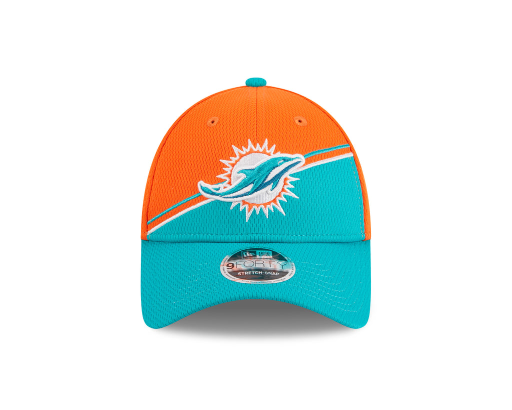 New Era NFL Men's Miami Dolphins 2023 Sideline 9FORTY Adjustable Hat