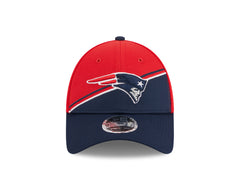 New Era NFL Men's New England Patriots 2023 Sideline 9FORTY Adjustable Hat