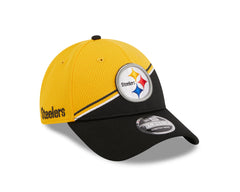 New Era NFL Men's Pittsburgh Steelers 2023 Sideline 9FORTY Adjustable Hat
