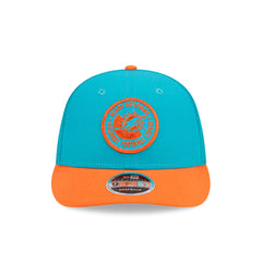 New Era NFL Men's Miami Dolphins 2023 Sideline Team Patch Low Profile 9FIFTY Snapback Hat