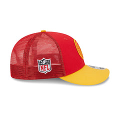 New Era NFL Men's Kansas City Chiefs 2023 Sideline Team Patch Low Profile 9FIFTY Snapback Hat