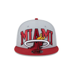 New Era NBA Men's Miami Heat Tip Off 23 9FIFTY Snapback Hat OSFM